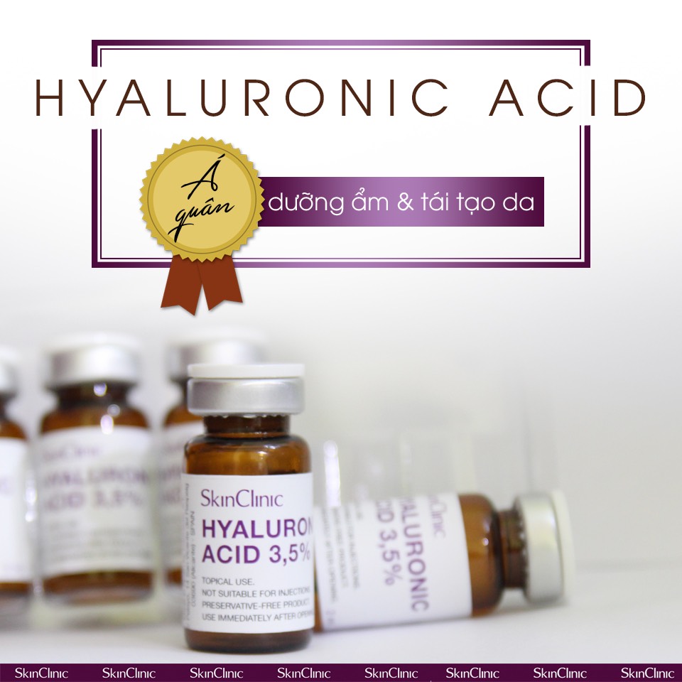 Tác dụng của Hyaluronic Acid đối với làn da